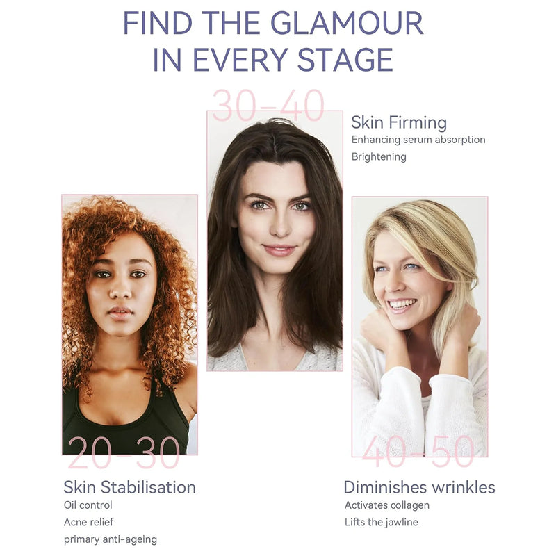 Massageador facial microcorrente face lifting massagem compressa quente e fria limpeza profunda cuidados faciais dispositivo de beleza