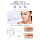 Massageador facial microcorrente face lifting massagem compressa quente e fria limpeza profunda cuidados faciais dispositivo de beleza