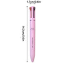 4 Em 1 Maquiagem Caneta Lápis Cosméticos Impermeável 4 Cor Multi-função Maquiagem Beleza Caneta para Eyeliner Brow Lip Liner Highlighter