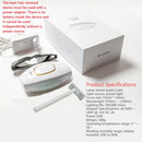 Depilador a laser permanente profissional IPL, aparelho de remoção de pelos para uso doméstico para mulheres e homens