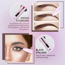 4 Em 1 Maquiagem Caneta Lápis Cosméticos Impermeável 4 Cor Multi-função Maquiagem Beleza Caneta para Eyeliner Brow Lip Liner Highlighter