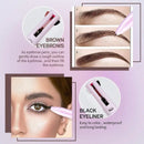 4 Em 1 Maquiagem Caneta Lápis Cosméticos Impermeável 4 Cor Multi-função Maquiagem Beleza Caneta para Eyeliner Brow Lip Liner Highlighter